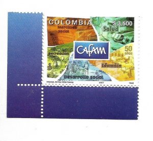 COLOMBIA 2007 CAFAM, EDUCATION, HEALTH, DEVELOPMENT, INSURANCE FOUND, MNH