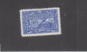 CANADA LOT # 302 VF-MH $1 FISHING RESOURCES CAT VALUE $60