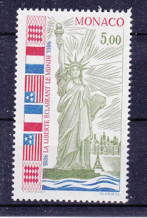 Monaco 1543 MNH 1986 Statue of Liberty