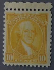 United States #715 10 Cent Washington Bicentennial  w/Selvedge OG