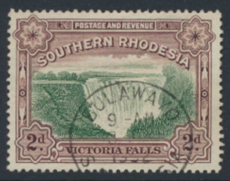 Southern  Rhodesia  SG 35  SC37b Used ? FU    perf 12½  See scan 