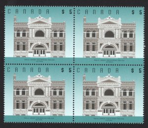 Canada Sc# 1378 MNH block/4 1996 $5 Architecture Definitive