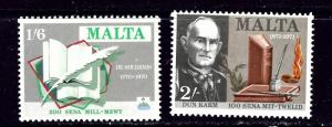 Malta 423-24 MNH 1971 set