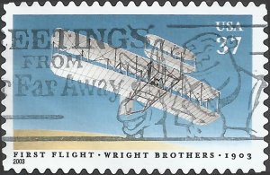 # 3783 USED FIRST FLIGHT OF WRIGHT BROTHERS