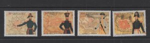 Portugal #2202-05  (1998 Military Engineers set) VFMNH CV $4.60