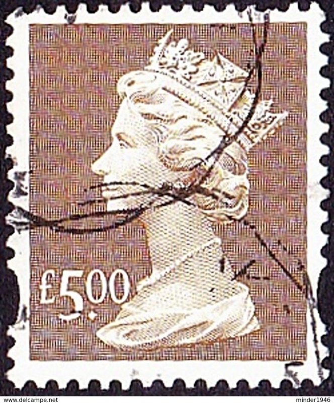 GREAT BRITAIN 1999 QEII £5 Brown Machin SGY1803 FU