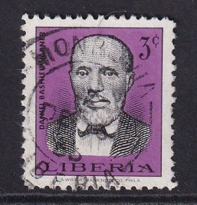 Liberia  #436 used  1966  Warner 3c