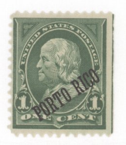 Puerto Rico, Scott #210, MH
