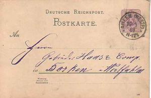 Germany, Government Postal Card