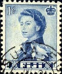Queen Elizabeth II, Fiji stamp SC#148 used