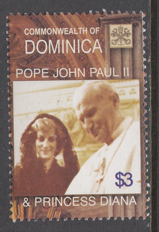 Dominica 2561 Pope Paul II MNH VF