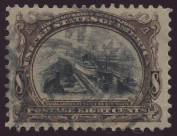 US Scott #298 Used, FVF