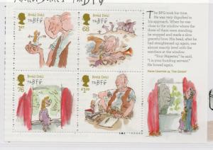 Great Britain Sc 2989 2012 Roald Dahl Illustrations stamp sheet mint NH