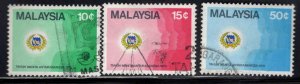 Malaysia Scott 131-133 Used set