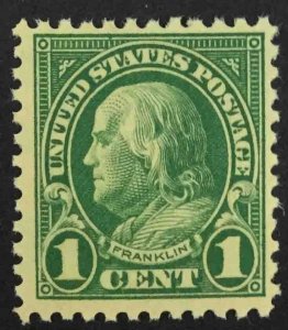 552 1c Franklin Mint H  OG