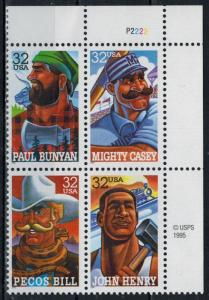 USA - Scott 3083-3086 MNH