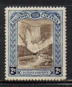 British Guiana Sc 153 1898 2c Kaieteur, Old Mans Falls, stamp mint