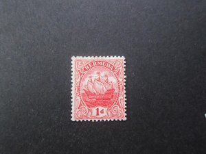 Bermuda 1919 Sc 42a MH