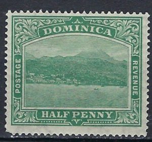 Dominica 56 MH 1921 issue (ak2445)