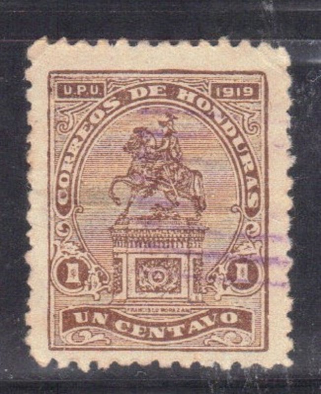 HONDURAS SC #184 USED  1c  1919