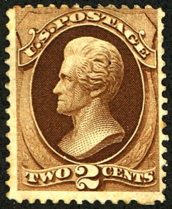 U.S. #157 MINT REGUMMED NH