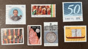 IRELAND USED #1732-3, 1744-8 - 7 diff. Commemoratives *2007*  Catalog $11.95