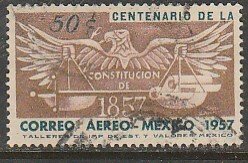 MEXICO C239, Centenary of the Mexican Constitut. Used. VF. (721)