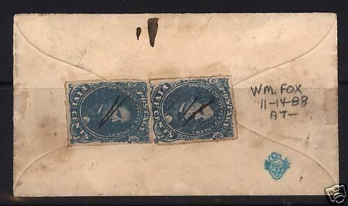 USA (CSA) #4 (x2) Coles Ferry, VA Cover