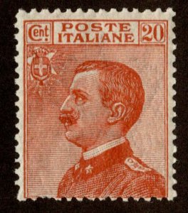 Italy Scott 97 Mint never hinged.