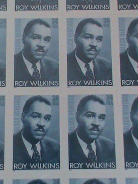 United States Stamp:2001 Sc#3501 Civil Rights Leader ROY Wilkins MNH ...