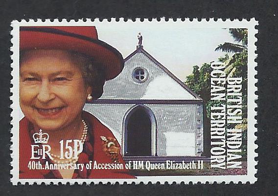 BRITISH INDIAN OCEAN TERRITORY SC# 119 VF MNH 1992