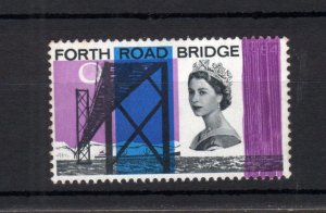 3d FORTH ROAD BRIDGE (NON-PHOSPHOR) UNMOUNTED MINT + MAJOR PRINTING ERROR