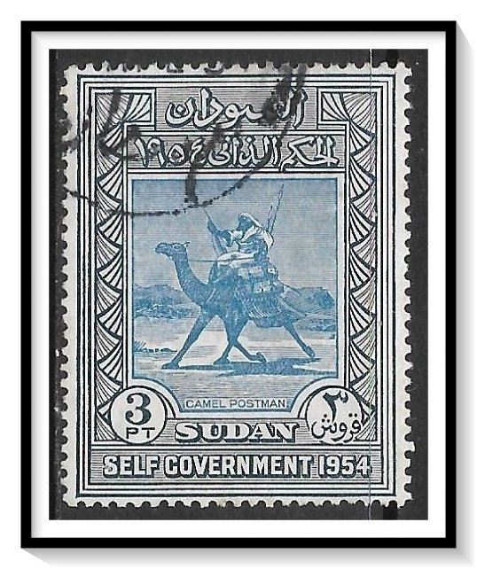 Sudan #116 Camel Post Used