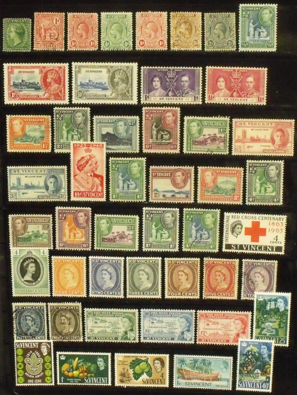 A1683   ST VINCENT         Collection              Mint/Used