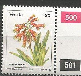 VENDA, 1979, MNH 12c, Flowers, Scott 16