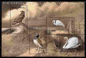 Moldova 2003 Birds perf m/sheet unmounted mint SG MS 481