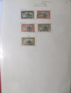 Egypt Special Delivery Stamps 1926-1952 Used LR105P75-
