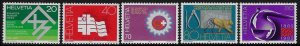 Switzerland #710-14 Unused OG LH; Set of 5 - Society of Chemical Industry (1982)