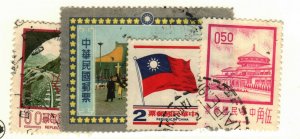 China (Republic) #1704, 1981, 2009, 2150 used