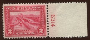 398 Panama Pacific Perf 12 Mint Plate # Stamp NH BX5075
