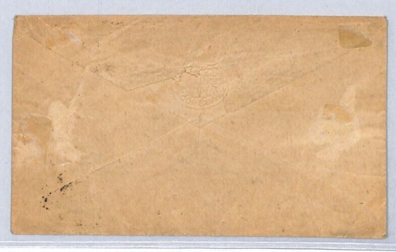 GB GNR New 2d RAILWAY LETTER STAMP Feb 1891** Cover BRADFORD Squared CircleYA51