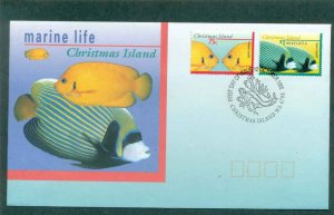 Christmas Is 1995 Marine Life I, 75, $1 FDC lot48966