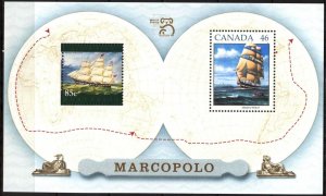 Canada 1999 Ships Marco Polo Joint with Australia Mi.1752 MNH