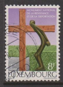 Luxembourg Sc#669 Used