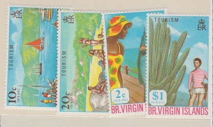 British Virgin Islands Scott #202-203-204-205 Stamp - Mint Set