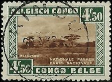 BELGIAN CONGO   #171 USED (6)