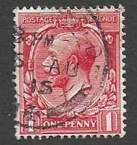 Great Britain  Scott  160  Used