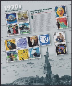 3189 Celebrate The Century 1970s MNH