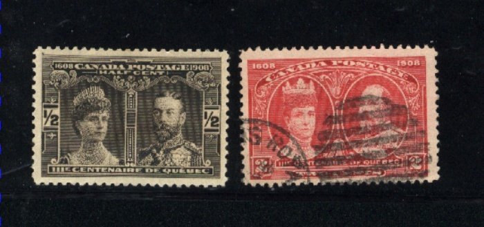 Canada #96, 98  -2  used     PD