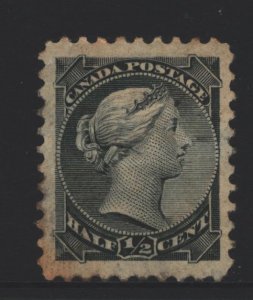 Canada Sc#34 MH - toned